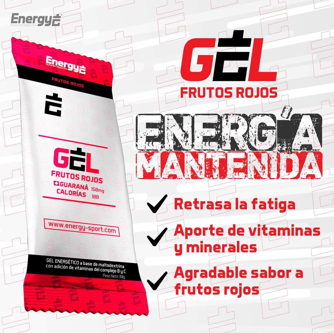Energy E Gel Frutos Rojos