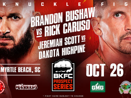 BKFC PROSPECTS MYRTLE BEACH INFORMATION