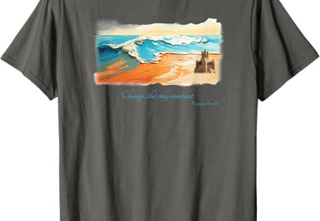 sunset on beach, abstract beach, sandcastle, tide, ocean, change