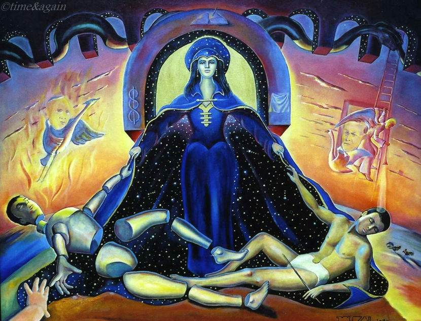 Hypnos, Thanatos, Nyx, Greek mythology, Edgar Cayce, phoenix, angel, swan