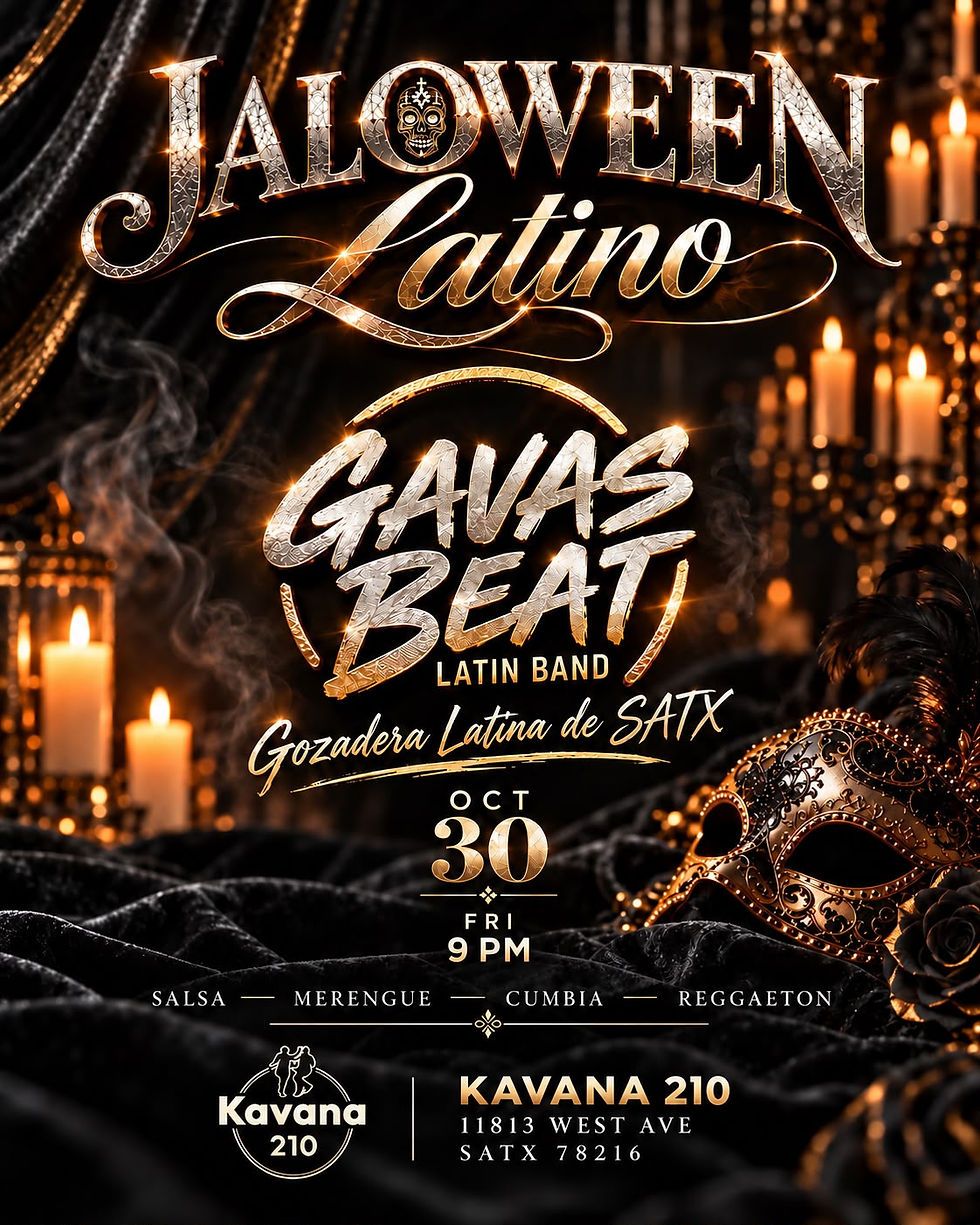 HALLOWEEN EVE with GAVA'S BEAT / JALOWEEN LATINO