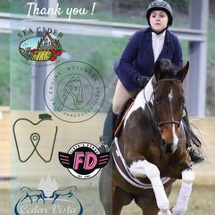 Sponsoring the equestrian community in Victoria, BC.