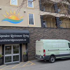 The Travelling Hygienist in Osoyoos at Sunshine Ridge Seniors Society.