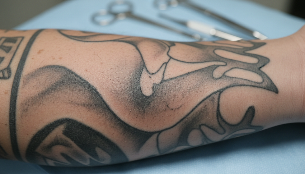 What Happens to Tattoo Ink in Your Skin