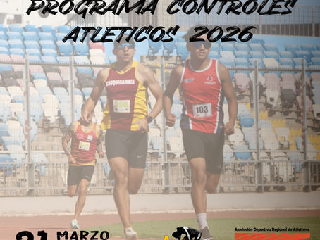Programa Controles Atléticos 2026: I° Edición