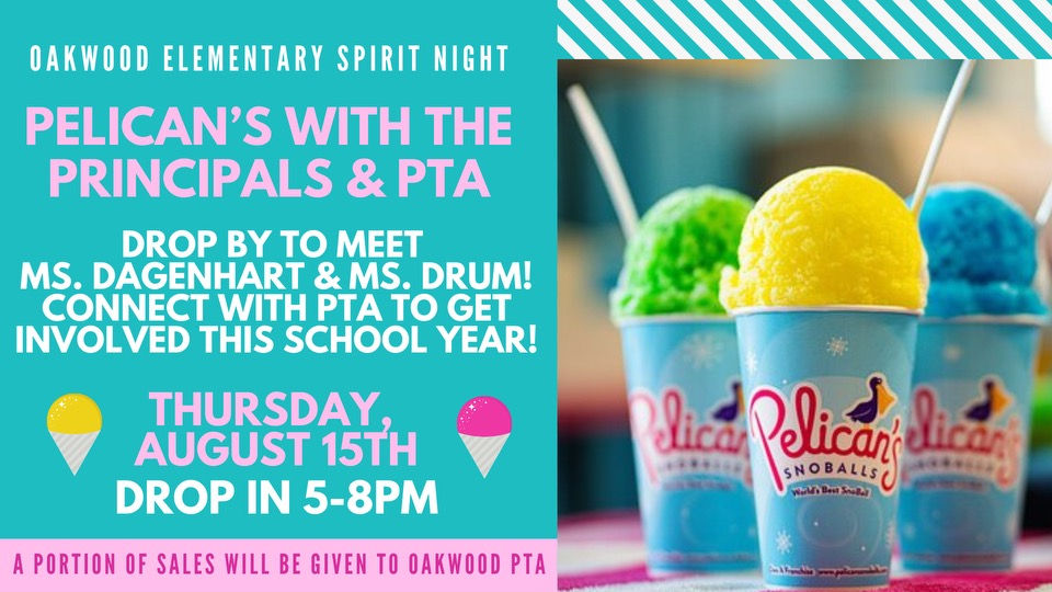 Pelican's with the Principals and PTA