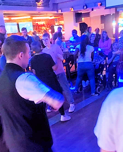 Image of guests enjoying The Hideout Big Social