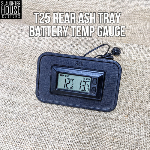 SHC VW T25 T3 Vanagon Rear Ashtray Battery Temp Gauge