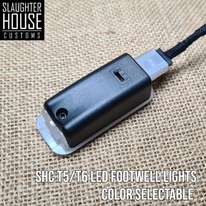Thumbnail: SHC T5 T5.1 T6 T6.1 LED Footwell Lights Upgrade Kit