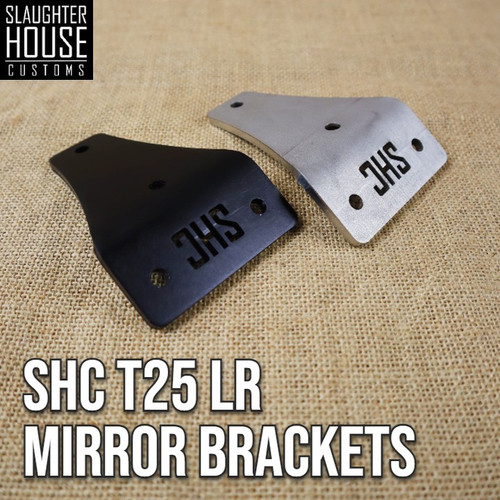 VW T25 T3 Vanagon SHC Land Rover Wing Mirror BRACKETS (PAIR) SlaughterHouseCustom