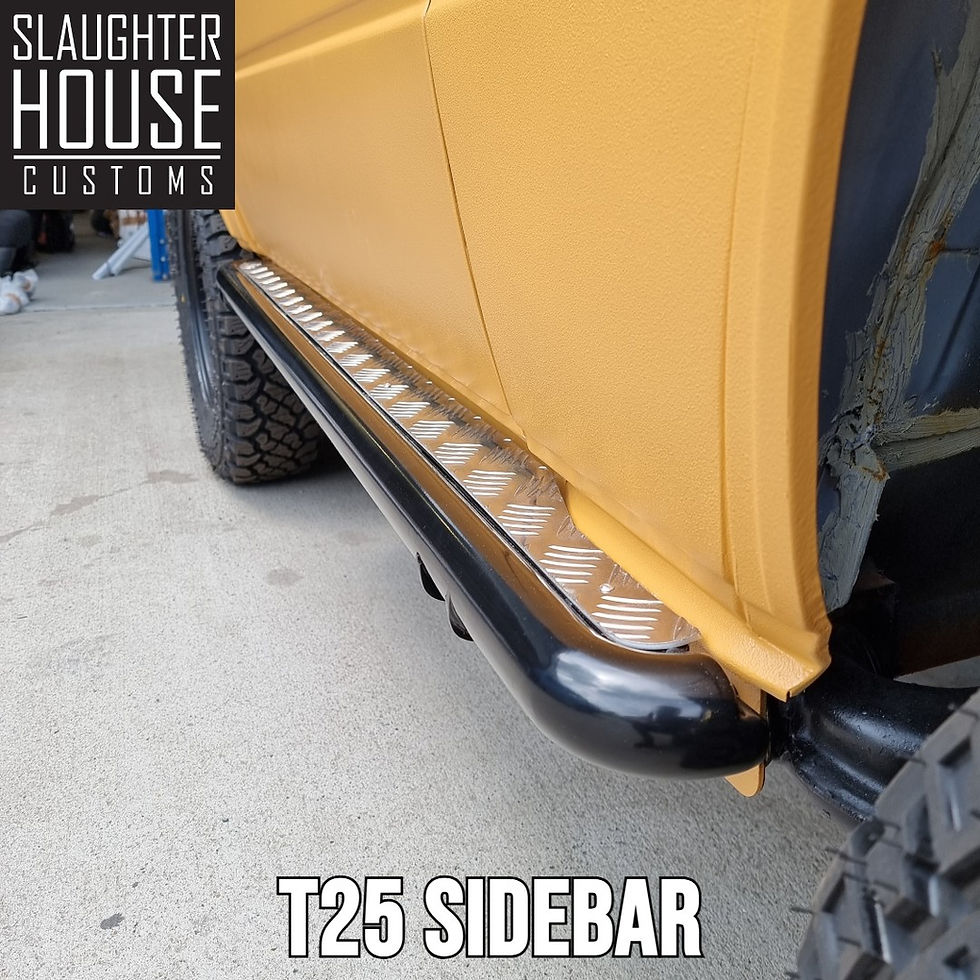 Thumbnail: VW T25 T3 Vanagon SHC Sidebars - Adventure Rock Sliders SYNCRO