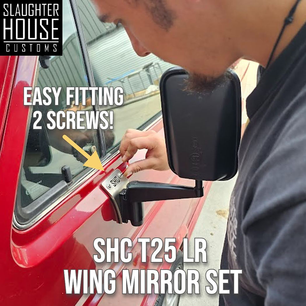 Thumbnail: VW T25 T3 Vanagon SHC Land Rover Mirrors (Pair)