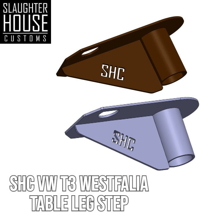 Thumbnail: SHC VW T25 T3 Vanagon Westfalia Front Table Leg Step