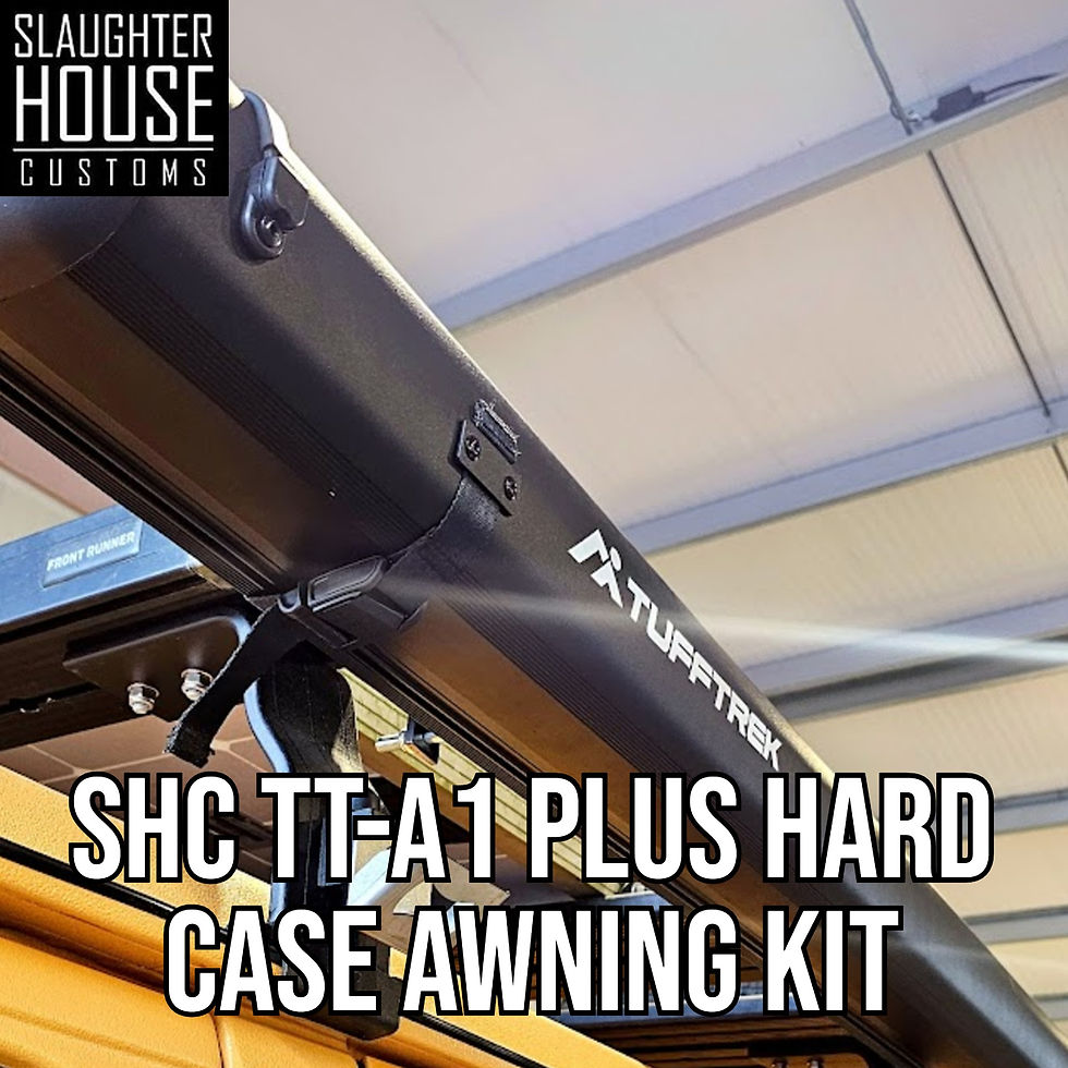 Thumbnail: VW T25 T3 SHC Tuff-Trek TT-A1 Plus Awning 2.5m - Grey with Black Metal Case