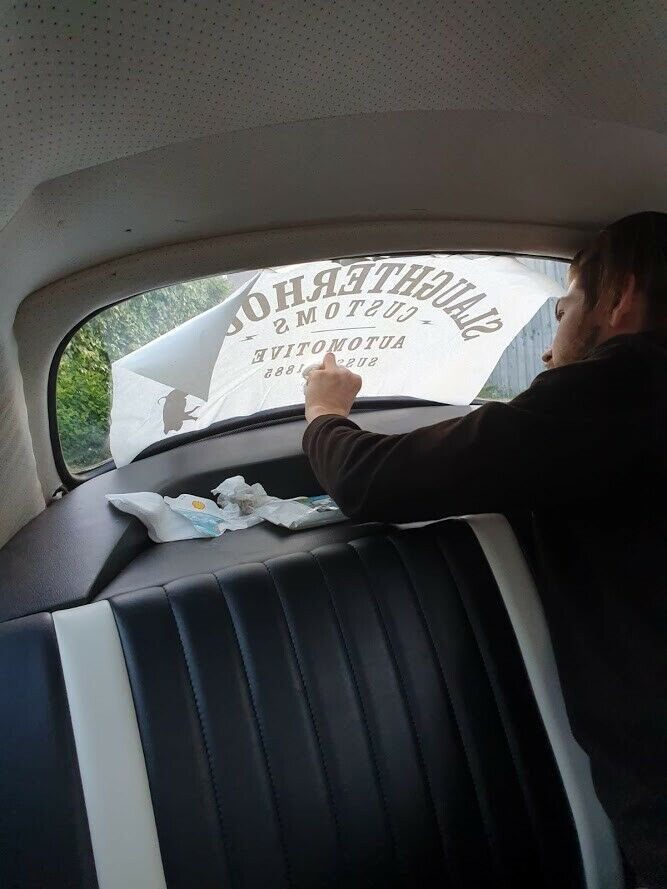 Thumbnail: Slaughter House Customs, SHC, Rear Window Decal