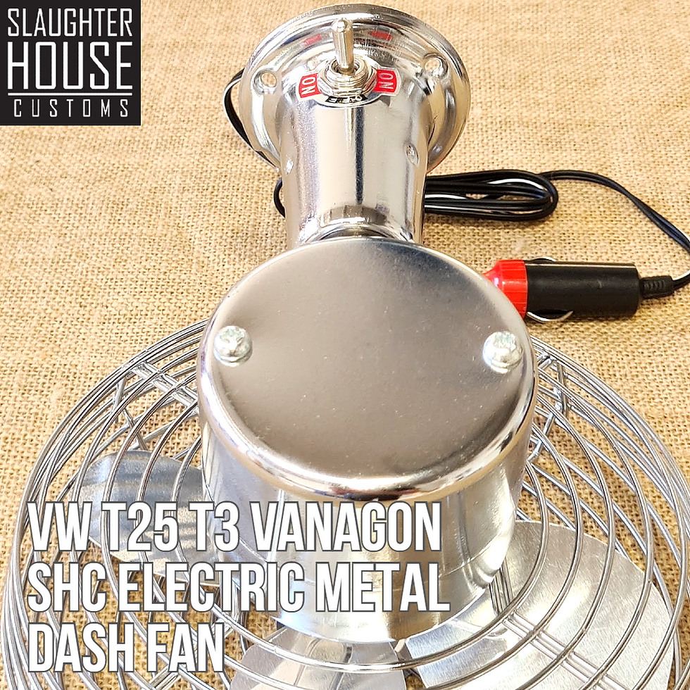 Thumbnail: VW T25 T3 Vanagon SHC Electric Metal Dash Fan