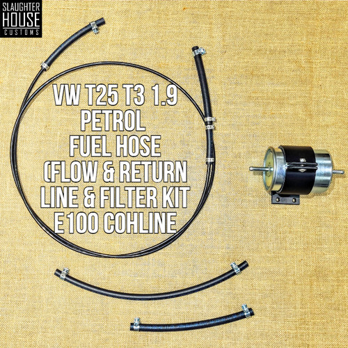 VW T25 T3 Vanagon 1.9 DG COHLINE Petrol Fuel Hose Filter Kit UPGRADE