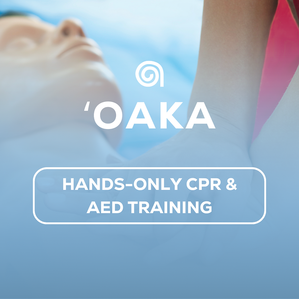 Hands Only CPR and AED Training for Youth and Young Adults