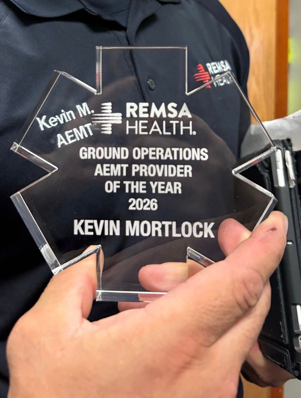 Celebrating Kevin: Ground Operations AEMT Provider of the Year 2026