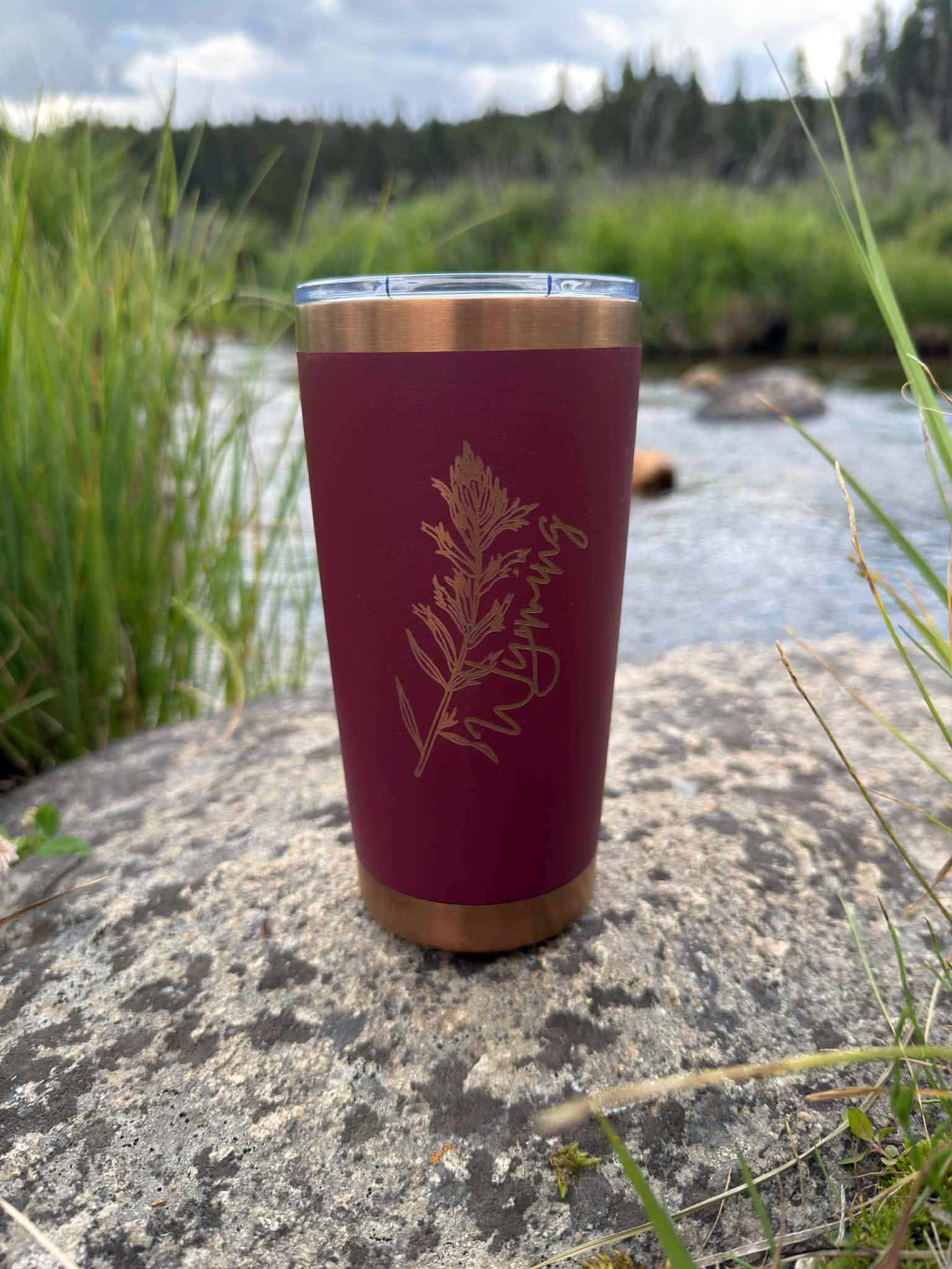 Wyoming 20 oz Engraved Tumbler