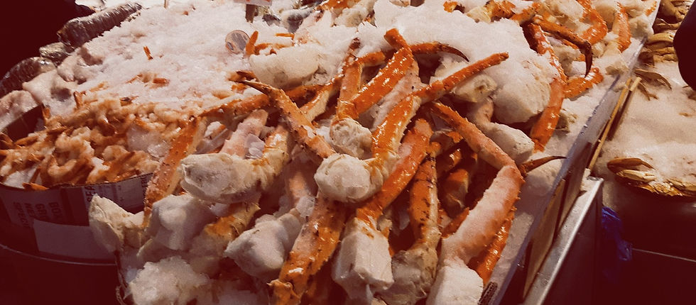 alaskan snow crabs shellfish seafood boil hot sauce