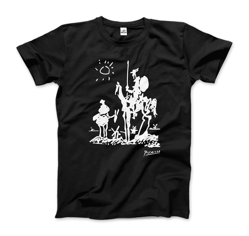 Thumbnail: Pablo Picasso Don Quixote of La Mancha 1955 Artwork T-Shirt