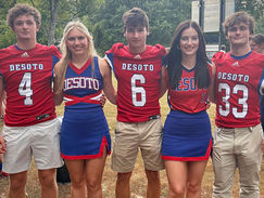 Desoto seniors honored in front of new football season