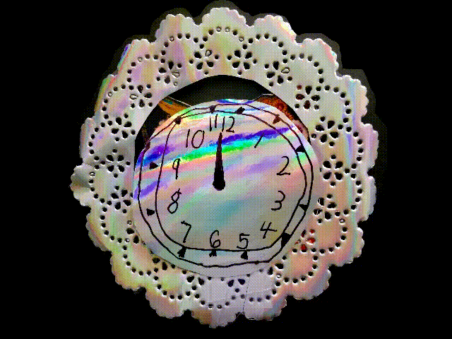 NEW Doily Clock 3 GIF movie.gif