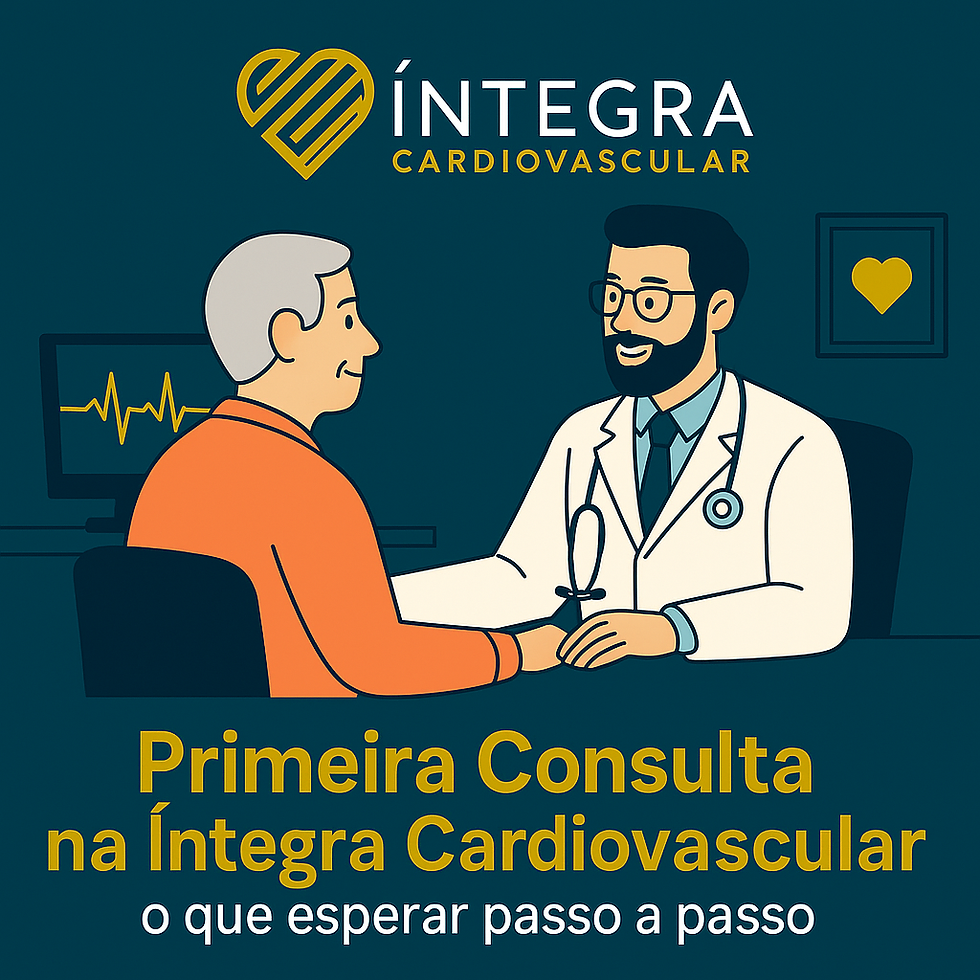Primeira Consulta na Íntegra Cardiovascular: o que esperar passo a passo