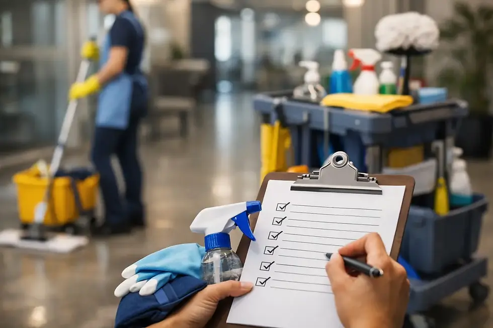 Commercial Cleaning Scope Checklist for Facilities