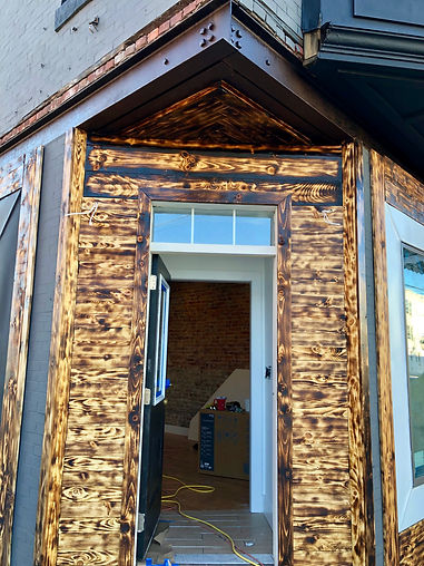 Wood Burning Exterior