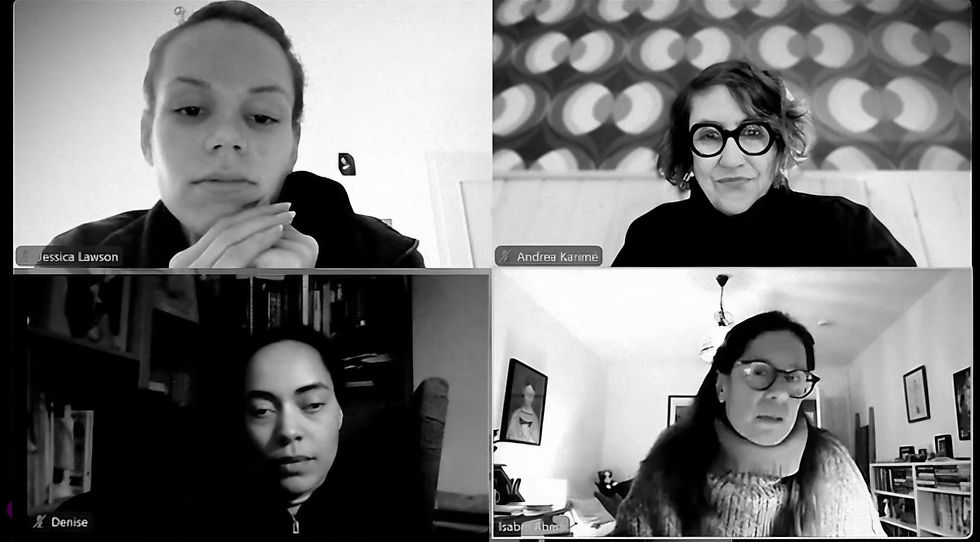 Friends and Kidsbookswriters of Color-Austauschrunden, neu in diesem Jahr, haben mich inspiriert und gestärkt. Mal waren wir mehr, mal weniger. Aber immer Zimtzimmer.