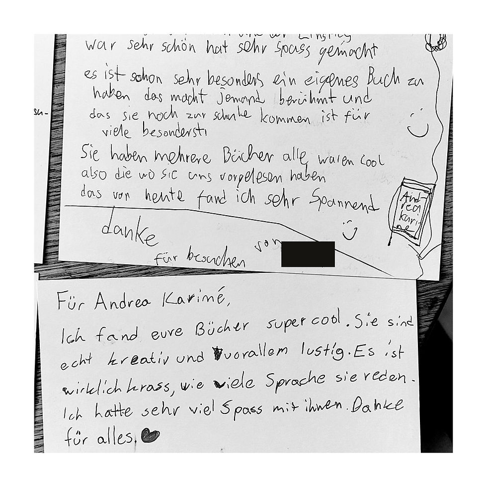 Briefe von Schüler*innen