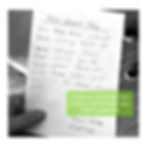 Kinderschrift eines Gedichts