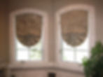 arch fan shades