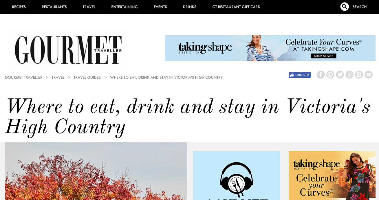 Gourmet Traveller