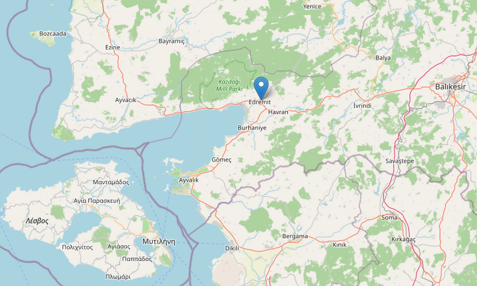Modern day location of Thebe Hypoplakia. Where Chryseis was taken by Agamemnon. Source