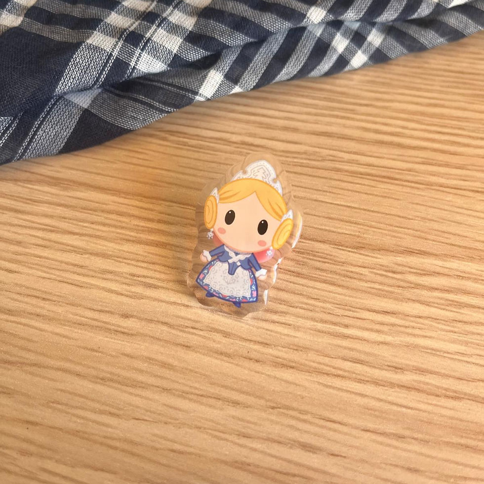 Miniatura: Pin Fallereta Azul 4