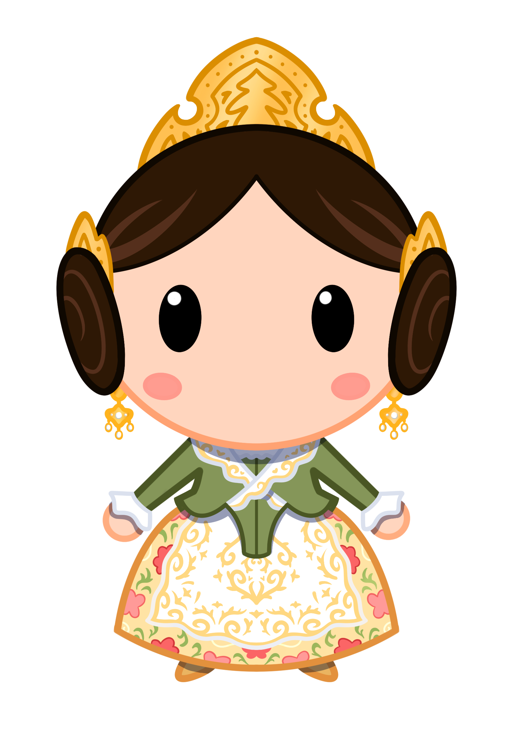 PRE-SAVE Llavero Fallereta Verde 1