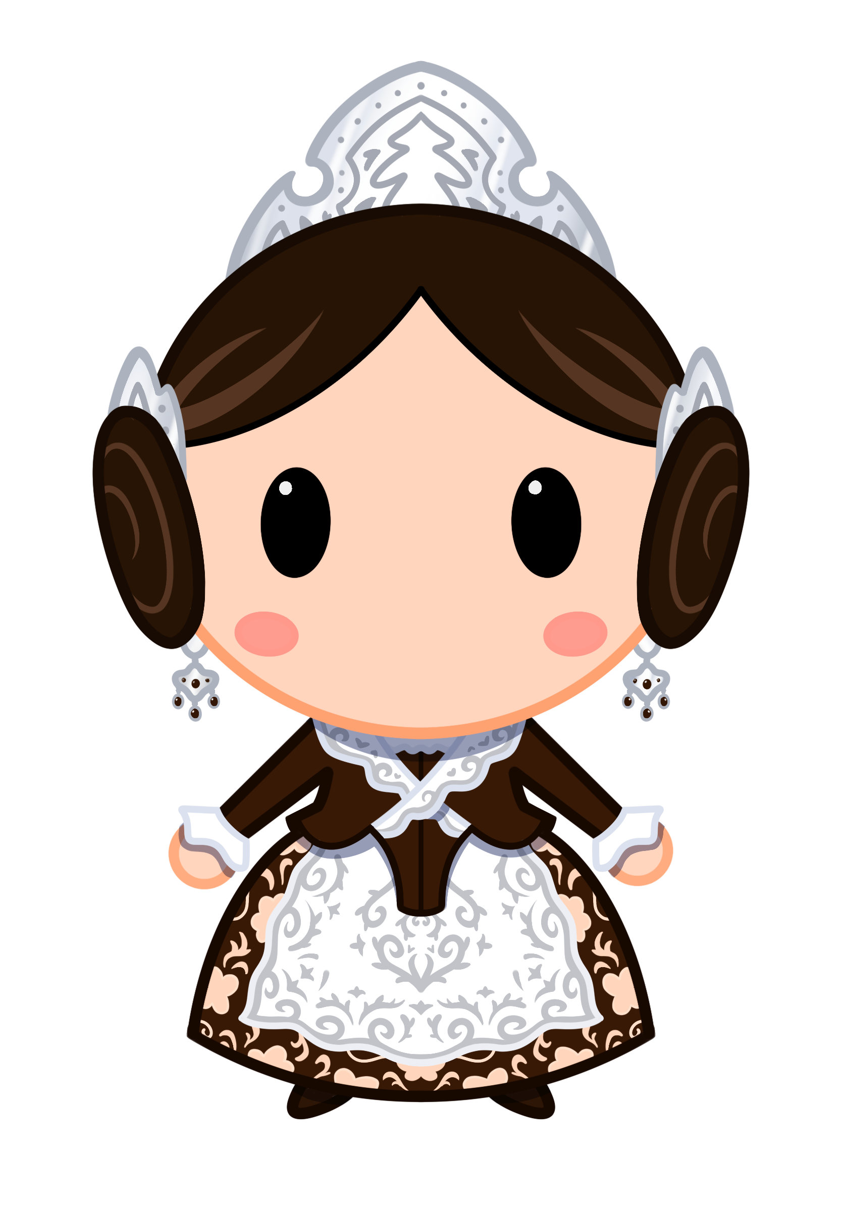 PRE-SAVE Llavero Fallereta Marrón 1