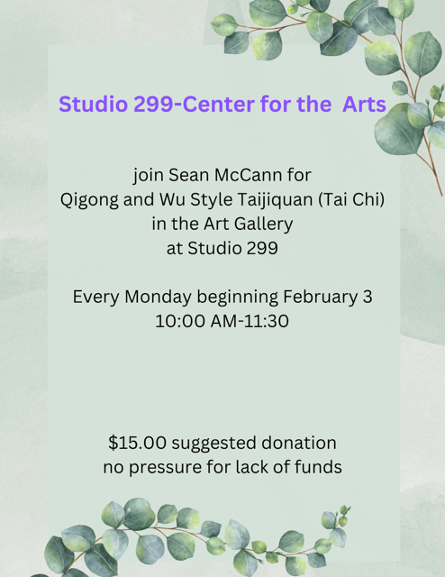 Qigong and T'ai Chi Class