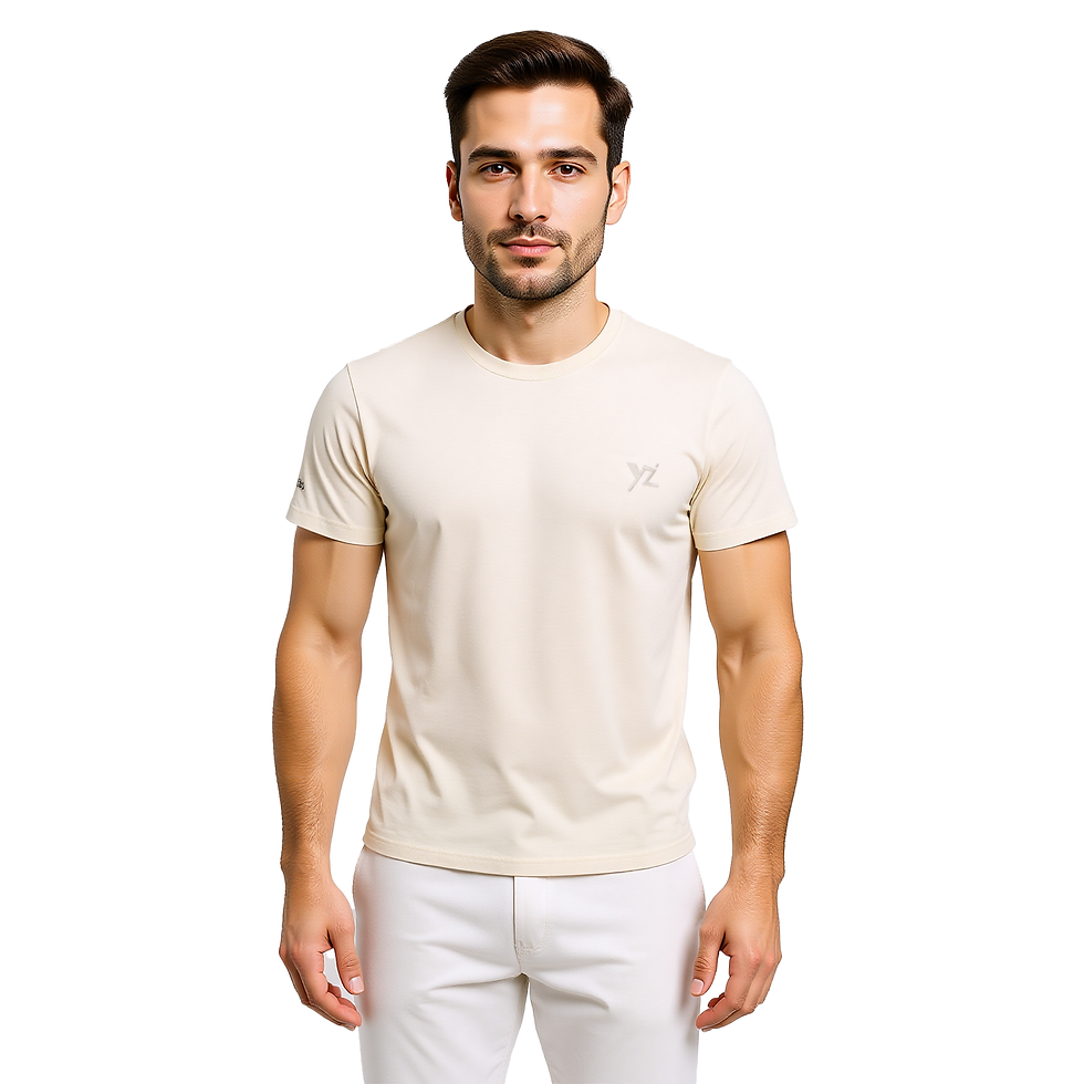 Thumbnail: Round neck 100% cotton double Biowash