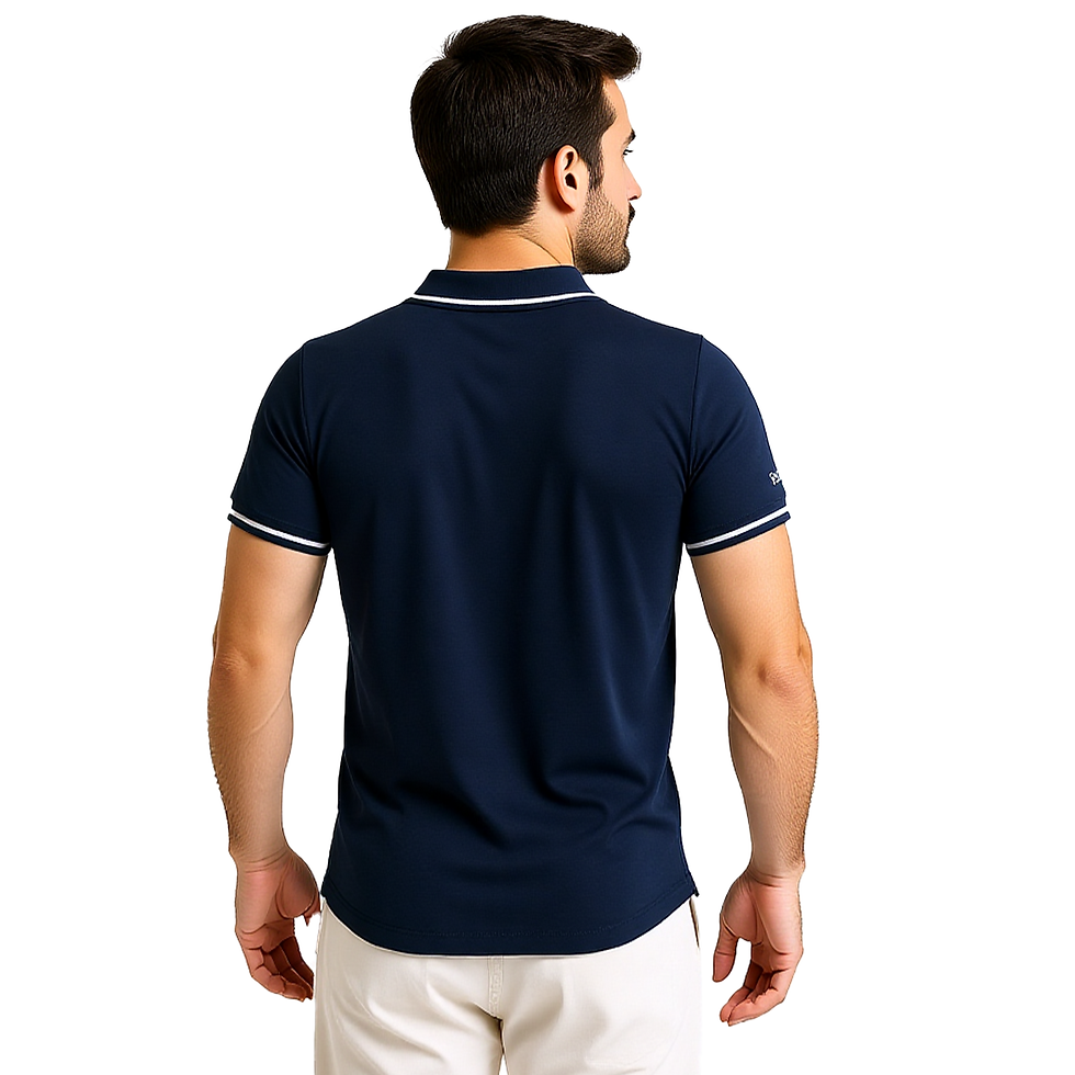 Thumbnail: Polo Tipping Spun Matty Poly Cotton