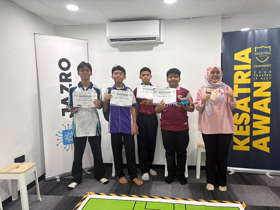 Robo Carnival Jazro: Keajaiban Teknologi Menggoncang Taman Melati!