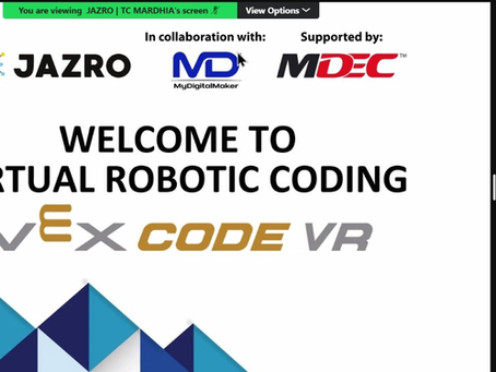 Robotik Tanpa Sempadan? Program Virtual Robotic Coding 2026 Buktikan Coding Itu ‘Cool’ & Mudah!