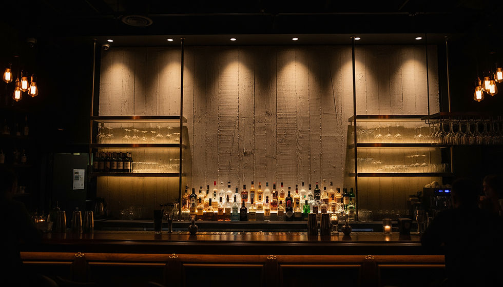 Thumbnail: Pub interior featuring durable STONIKO Timber Stone cladding with wood-like appearance