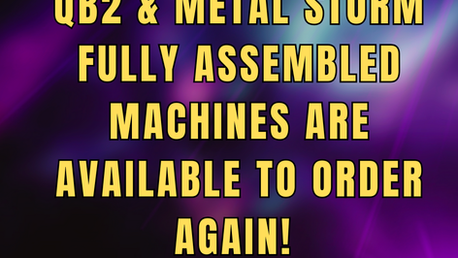 𝐅𝐮𝐥𝐥𝐲 𝐀𝐬𝐬𝐞𝐦𝐛𝐥𝐞𝐝 𝐐𝐁𝟐 𝐚𝐧𝐝 𝐌𝐞𝐭𝐚𝐥 𝐒𝐭𝐨𝐫𝐦 𝐂𝐍𝐂 𝐌𝐚𝐜𝐡𝐢𝐧𝐞𝐬 𝐚𝐫𝐞 𝐚𝐯𝐚𝐢𝐥𝐚𝐛𝐥𝐞 𝐭𝐨 𝐨𝐫𝐝𝐞𝐫 𝐚𝐠𝐚𝐢𝐧!