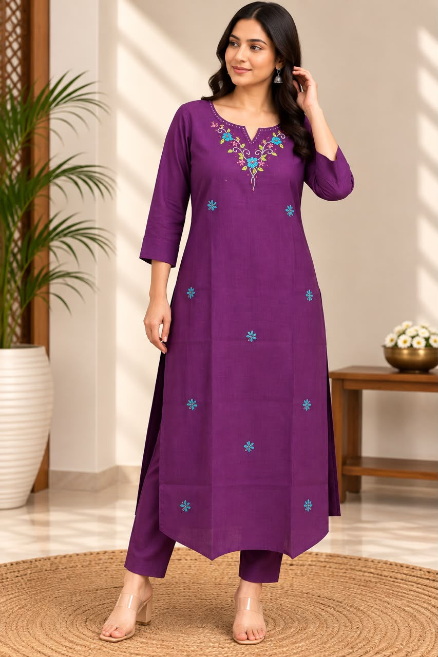 women’s kurta pant set