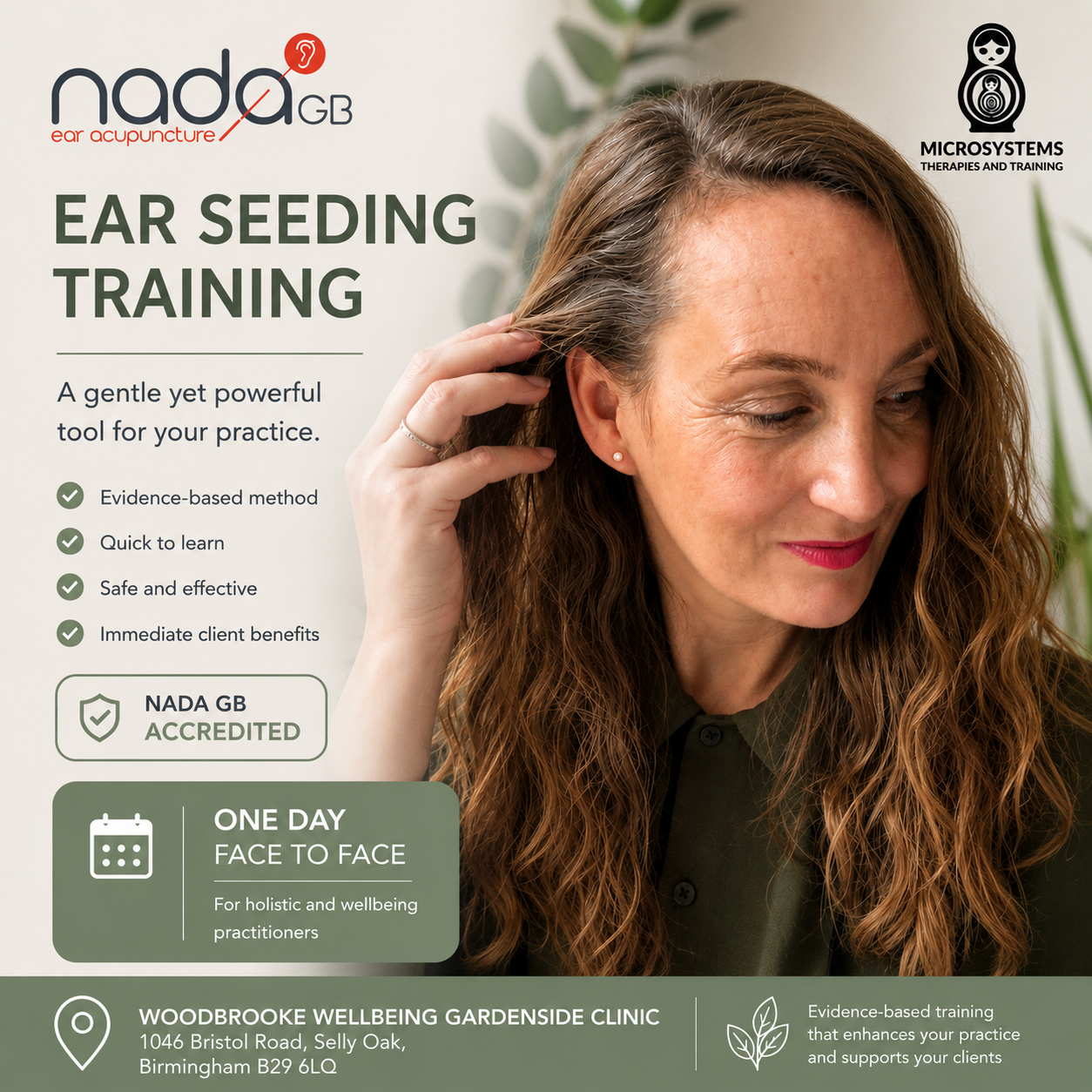 NADA GB EAR SEEDS ONE DAY COURSE