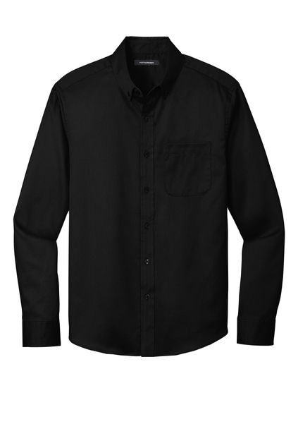 Thumbnail: CDB Mens Long Sleeve SuperPro React™ Twill Shirt